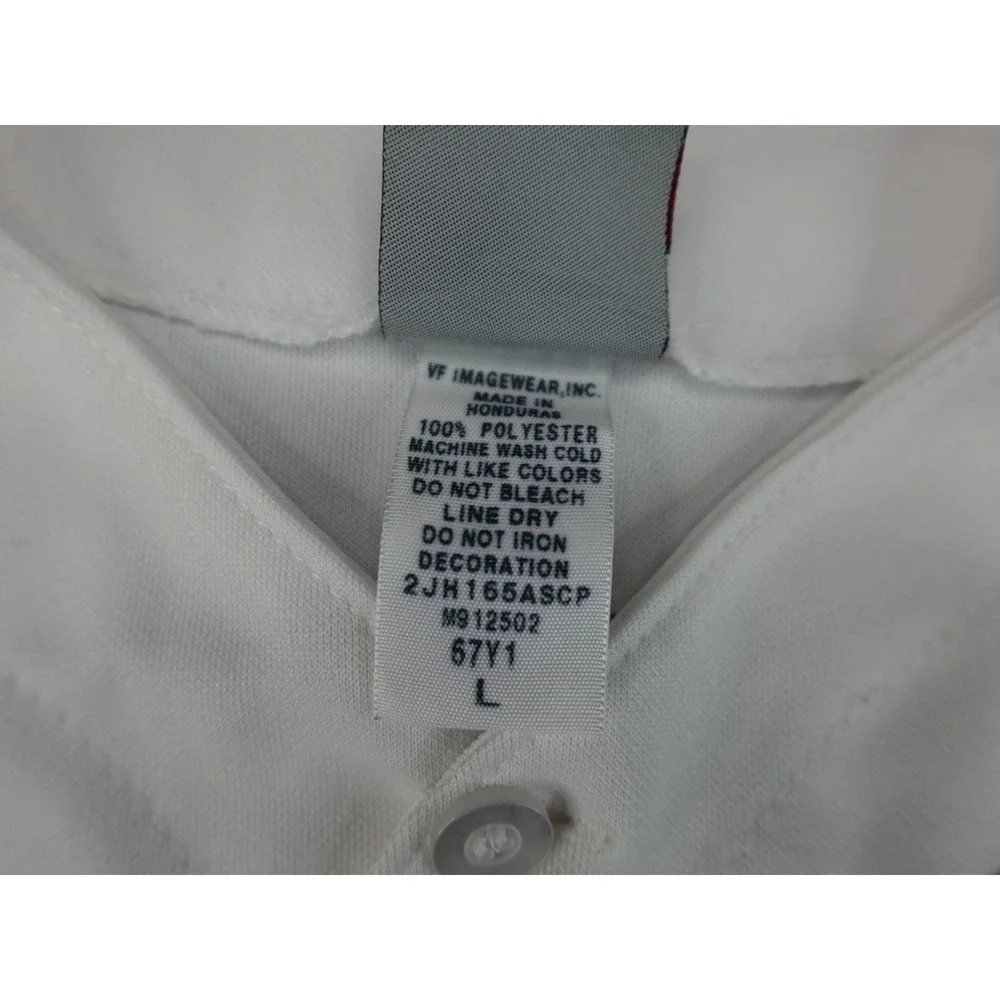 Majestic Baseball Jersey‎ Youth Large White 2011 World Series David Freese 23